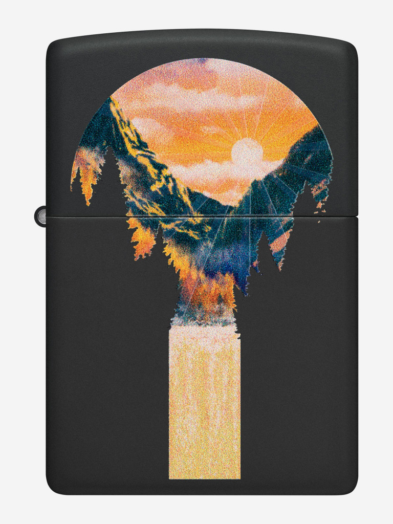 Зажигалка бензиновая ZIPPO 48676 Mountain Waterfall