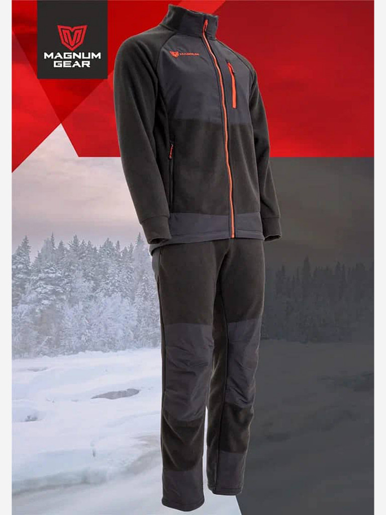 Костюм мужской флисовый MAGNUM GEAR POLAR черный