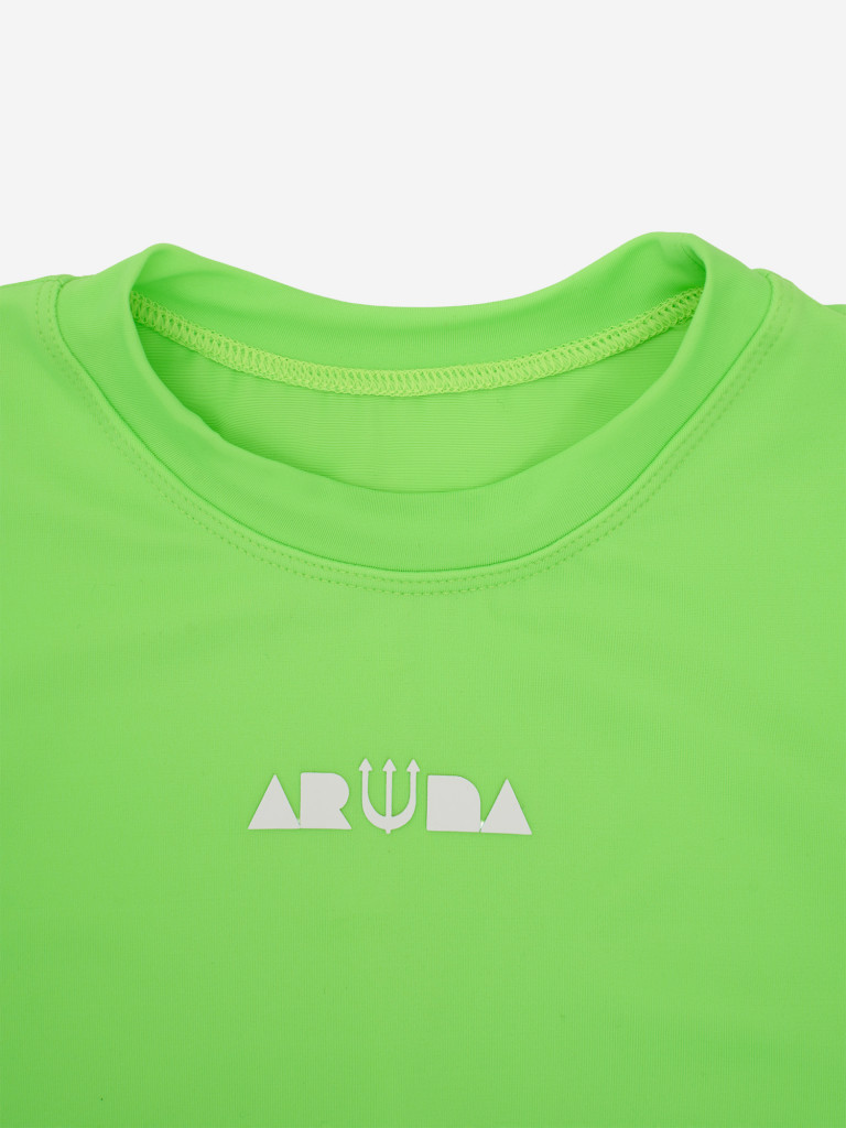 Купальник детский кроп-топ c защитой ультрафиолет и антихлор ARUNA