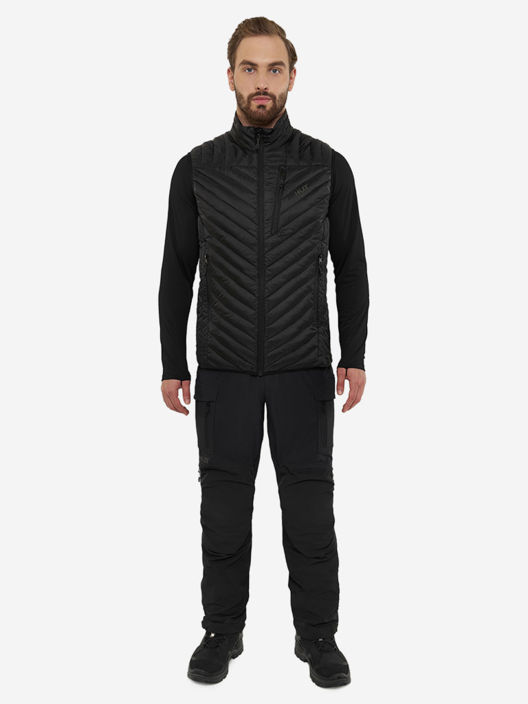 Жилет HUT TAIGA мужской утепленный черный