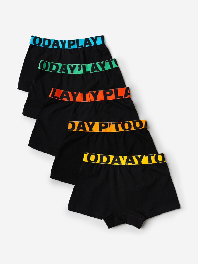 Трусы для мальчиков - боксеры, 5 шт PlayToday