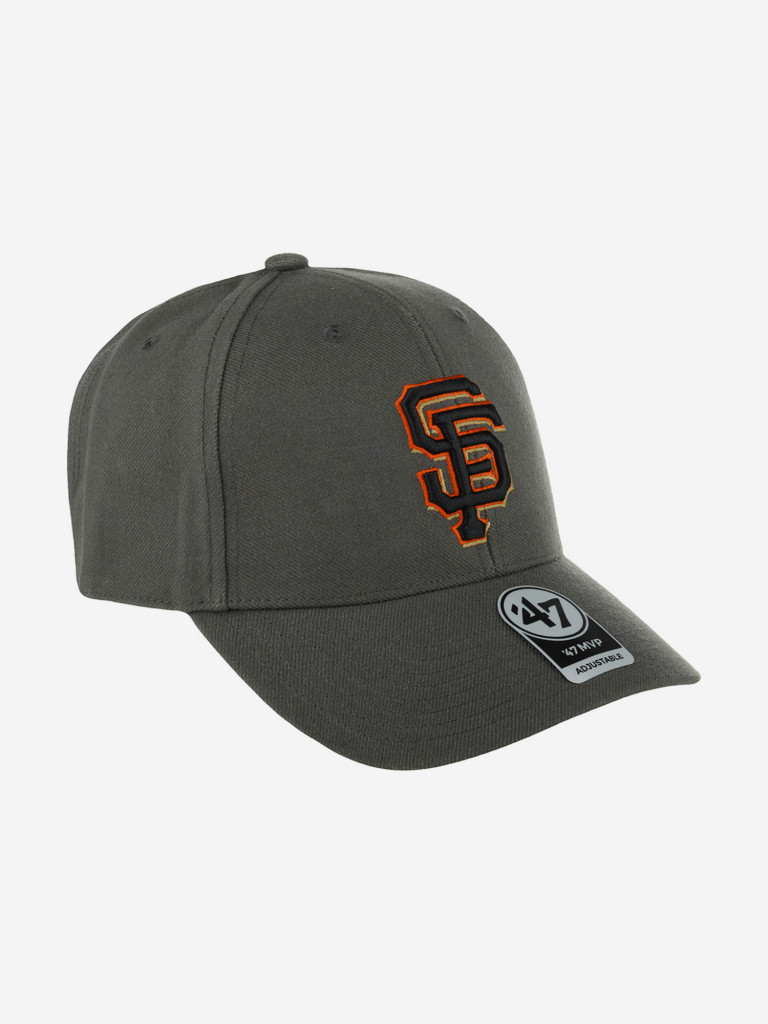 Бейсболка 47 BRAND B-MVP22WBV-CC San Francisco Giants MLB (серый)