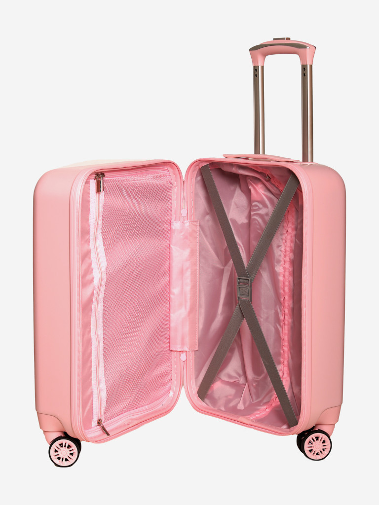 Чемодан детский BEYOND TIME G203 Пушистый котик розовый