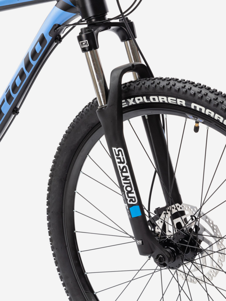 Велосипед CAPRIOLO MTB LEVEL 9.2 (3 X 8), рама алюминий 19'', колёса 29'' (чёрный - синий)