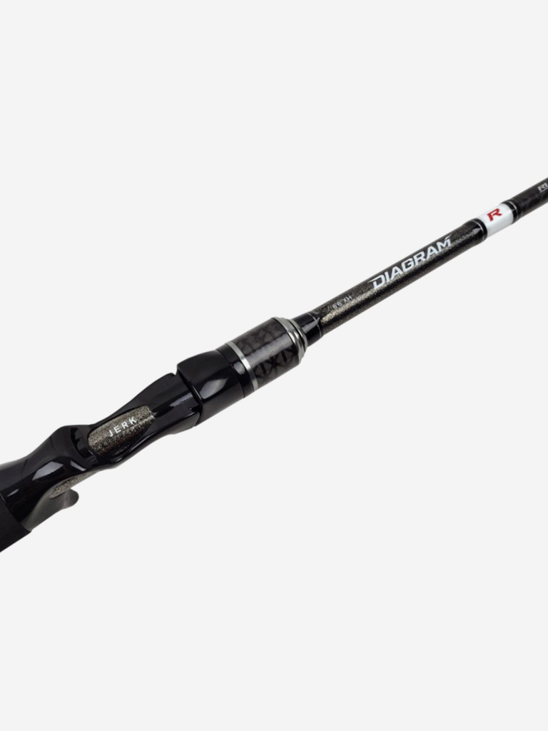 Удилище спиннинговое кастинговое Diagram Jerk 662XH 1,98м тест 30-110г