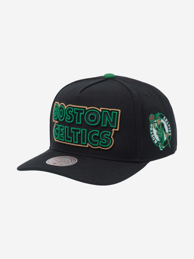 Бейсболка MITCHELL NESS HP12823-BCEBLCK Boston Celtics NBA