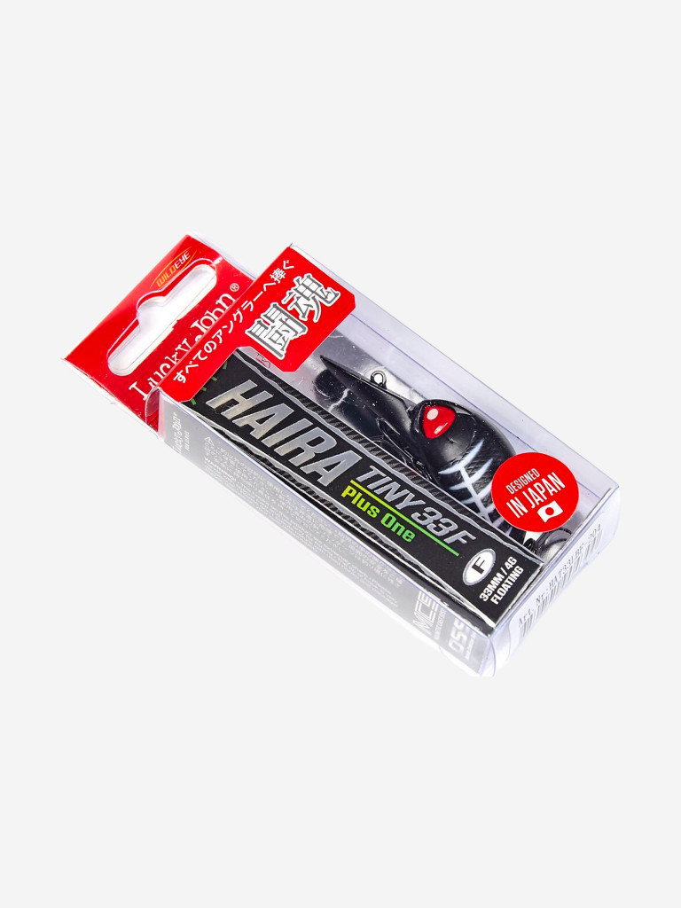 Воблер LUCKY JOHN Pro Series HAIRA TINY LBF Plus Foot, длина 3.3 см, ультралайтовый крэнкбейт на хищную рыбу
