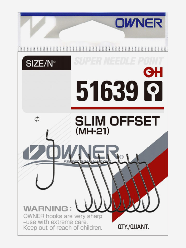 Крючок OWNER Slim Offset MH-22 BC №10 10шт