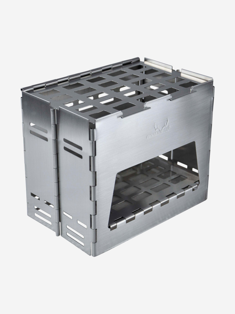 Складная печь-щепочница Winnerwell Stainless Steel , нерж. ст. AISI 304