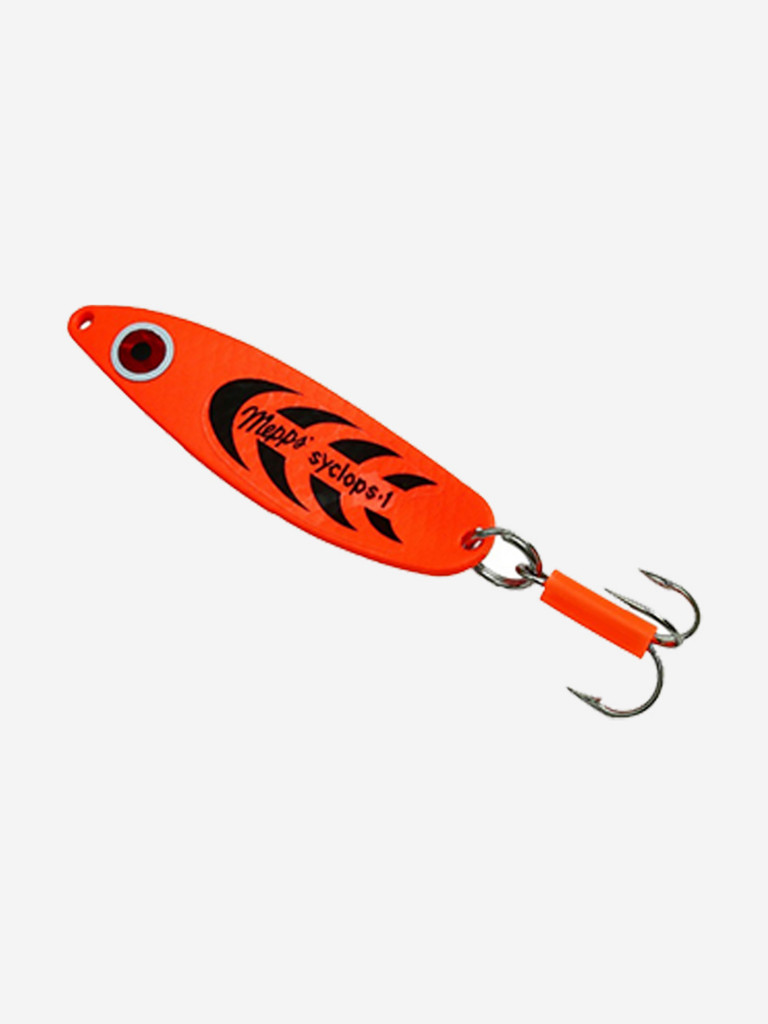 Блесна колебалка для рыбалки Mepps SYCLOPS, 1, Fluo Orange, 1 штука
