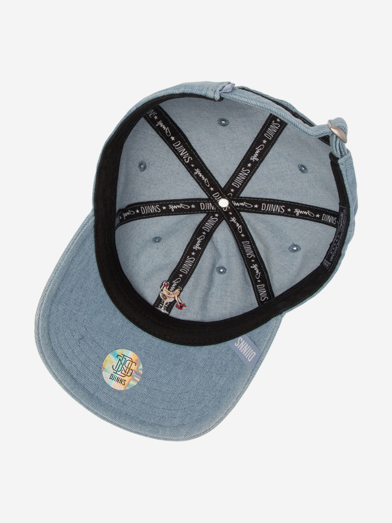 Бейсболка DJINNS 6 Panel Dad Cap Coloured Girl (голубой)