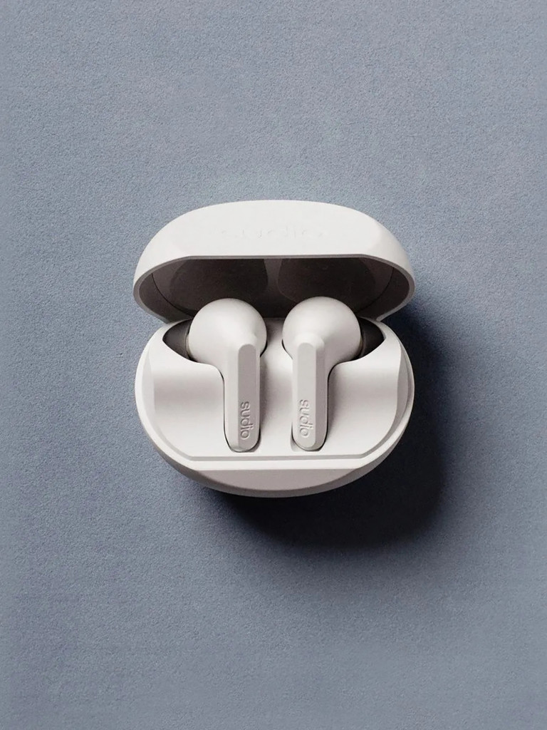 Беспроводные наушники Sudio A3 Pro Wireless Bluetooth Earbuds c активным шумоподавлением, цвет: белый