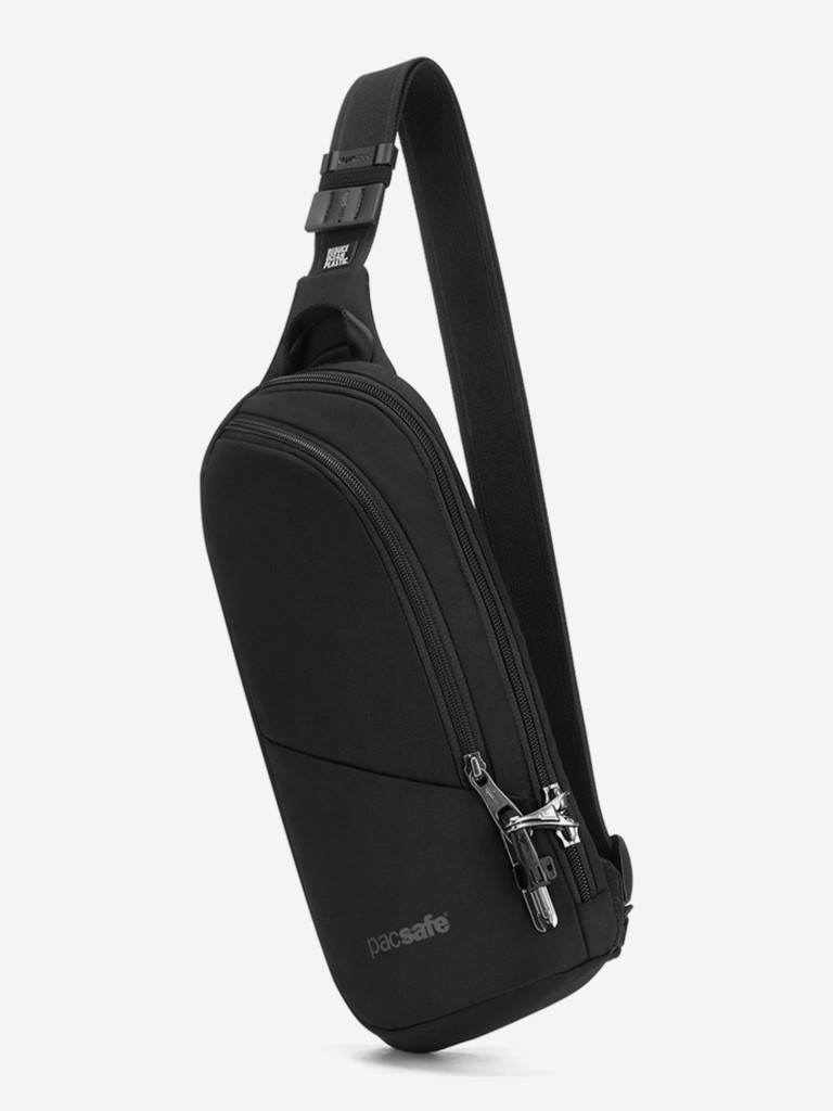 Сумка слинг антивор Pacsafe V Action Sling, черный, 2.5 л.