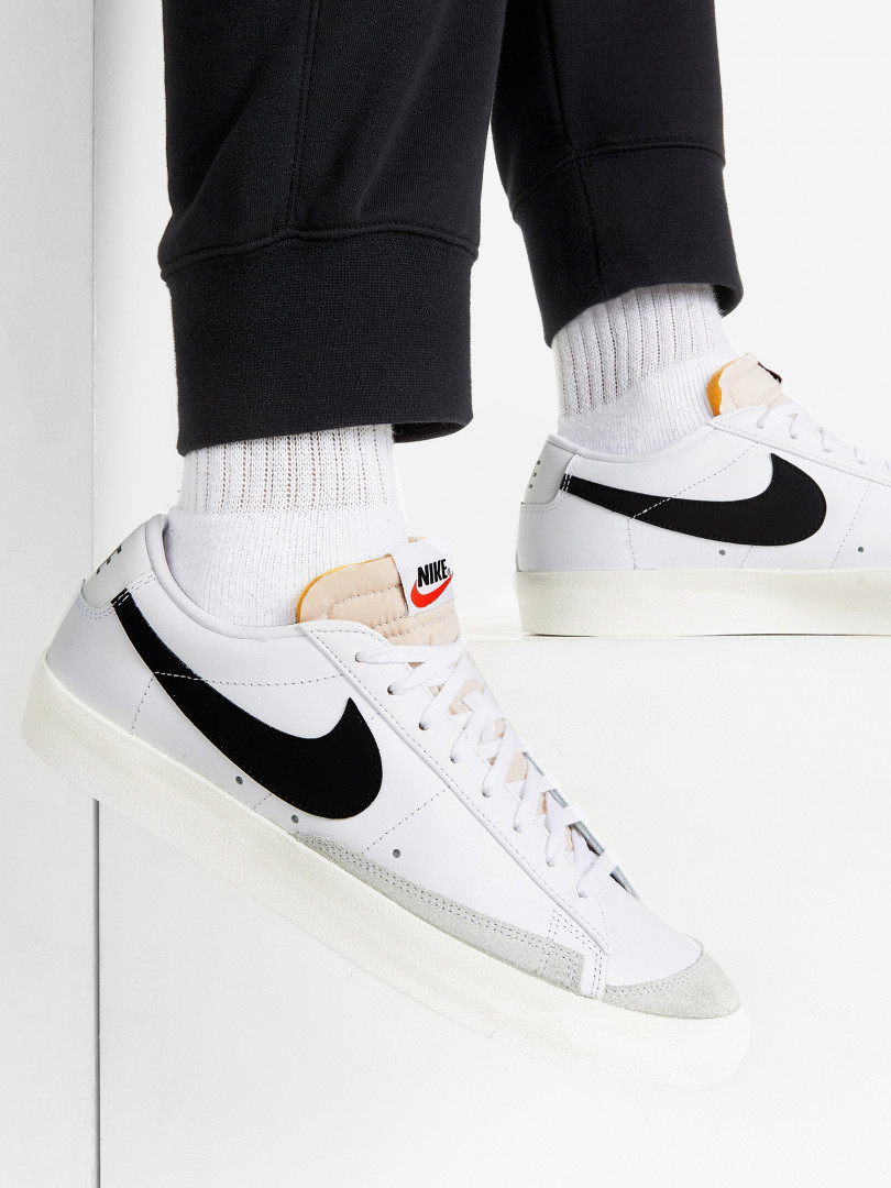 фото Кеды мужские nike blazer low '77, белый