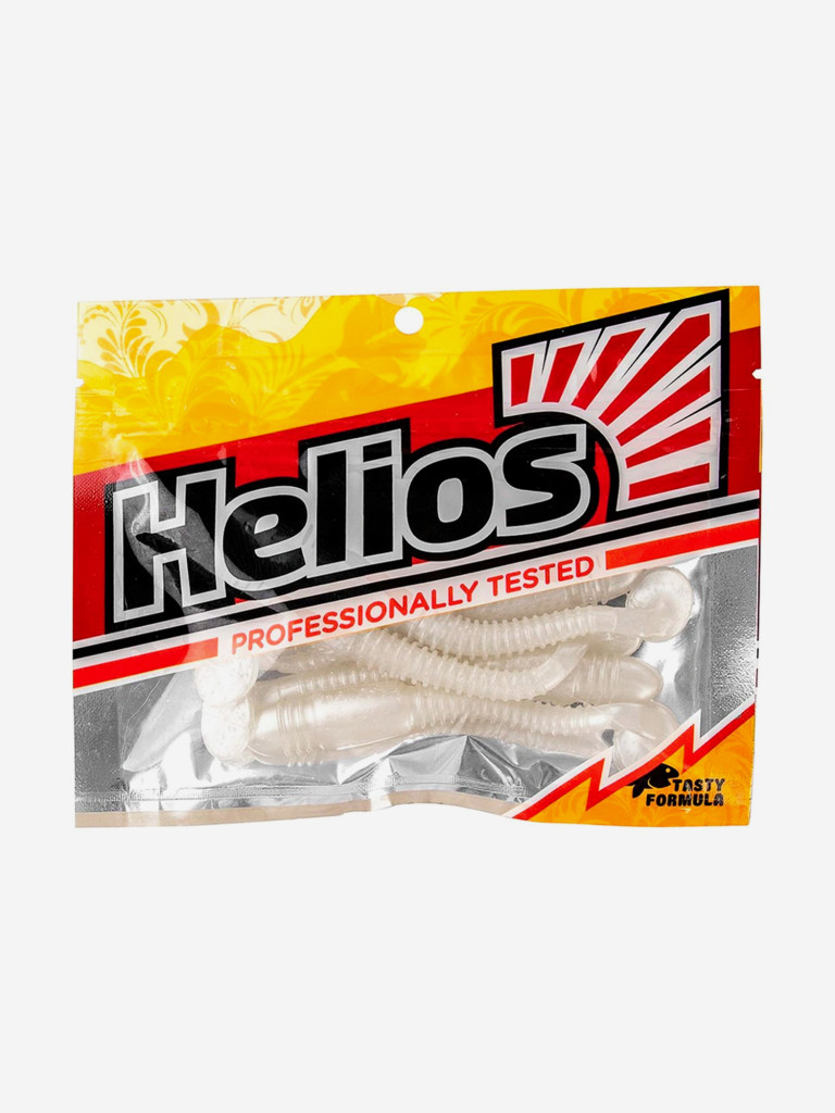 Мягкая приманка Helios Minoga, 3,75'' / 9,5 см, Pearl, 5 шт (HS-17-013)