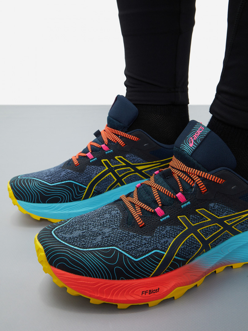 фото Кроссовки мужские asics gel-trabuco 11, мультицвет