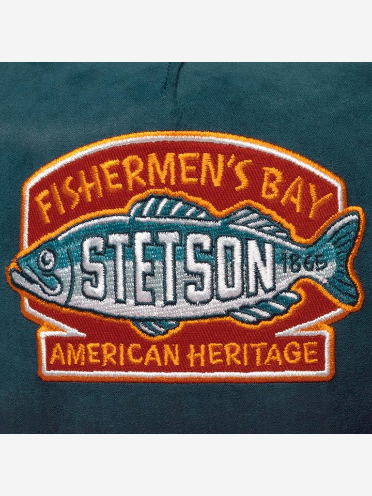 Бейсболка с сеточкой STETSON 7756106 TRUCKER CAP FISHERMENS BAY (оранжевый)