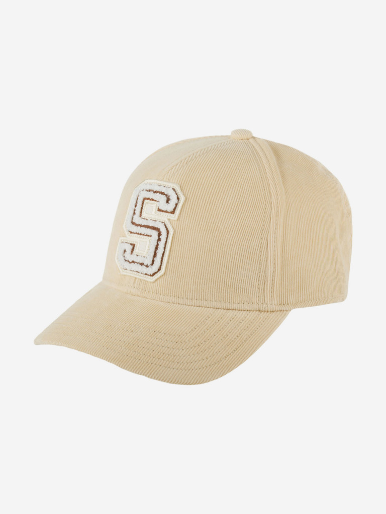 Бейсболка STETSON 7721147 BASEBALL CAP SUSTAINABLE CORDUROY (бежевый)