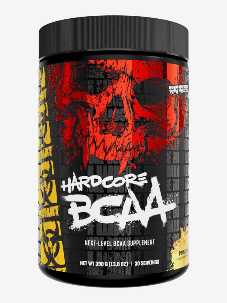 Аминокислоты Mutant HARDCORE BCAA, 390 г, Ананас