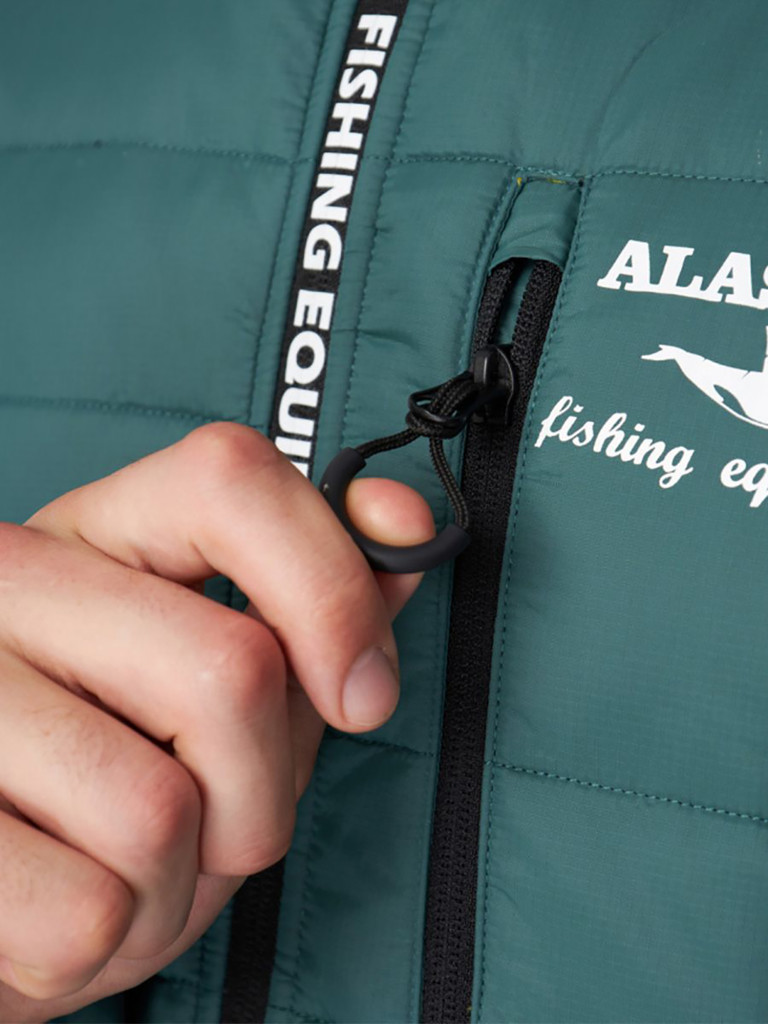 Куртка мужская Alaskan Juneau Green утепленная стеганая