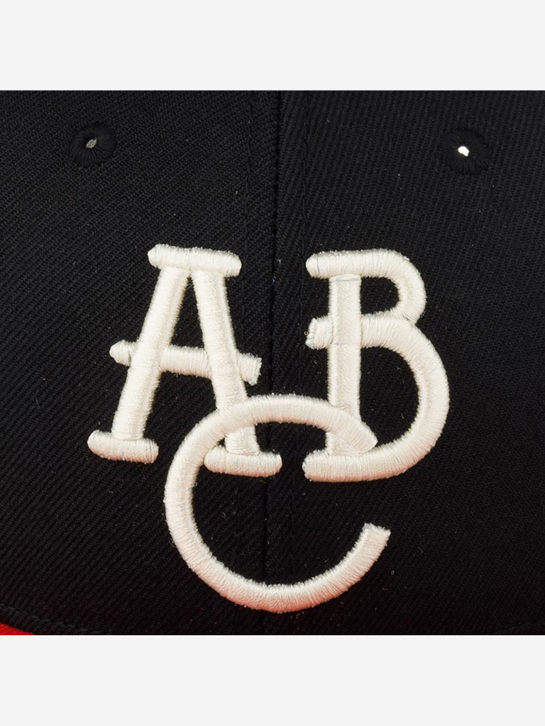 Бейсболка с прямым козырьком AMERICAN NEEDLE 21006A-ABC Atlanta Black Crackers Archive NL