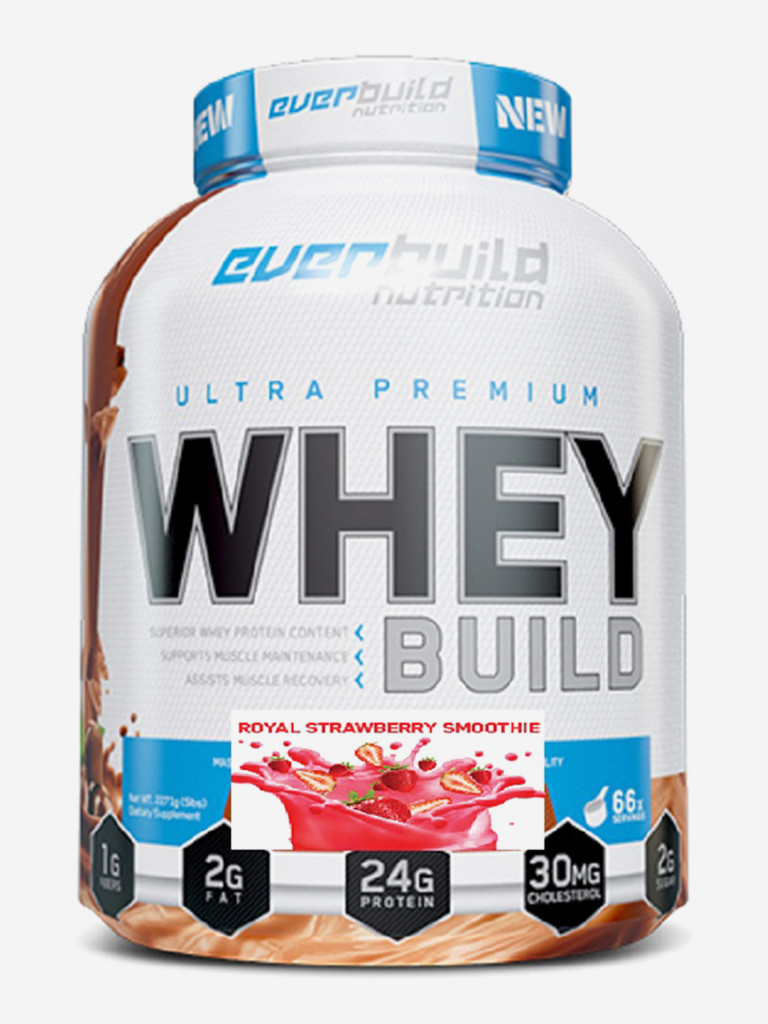 Протеин Everbuild Nutrition ULTRA PREMIUM WHEY BUILD 2270 гр