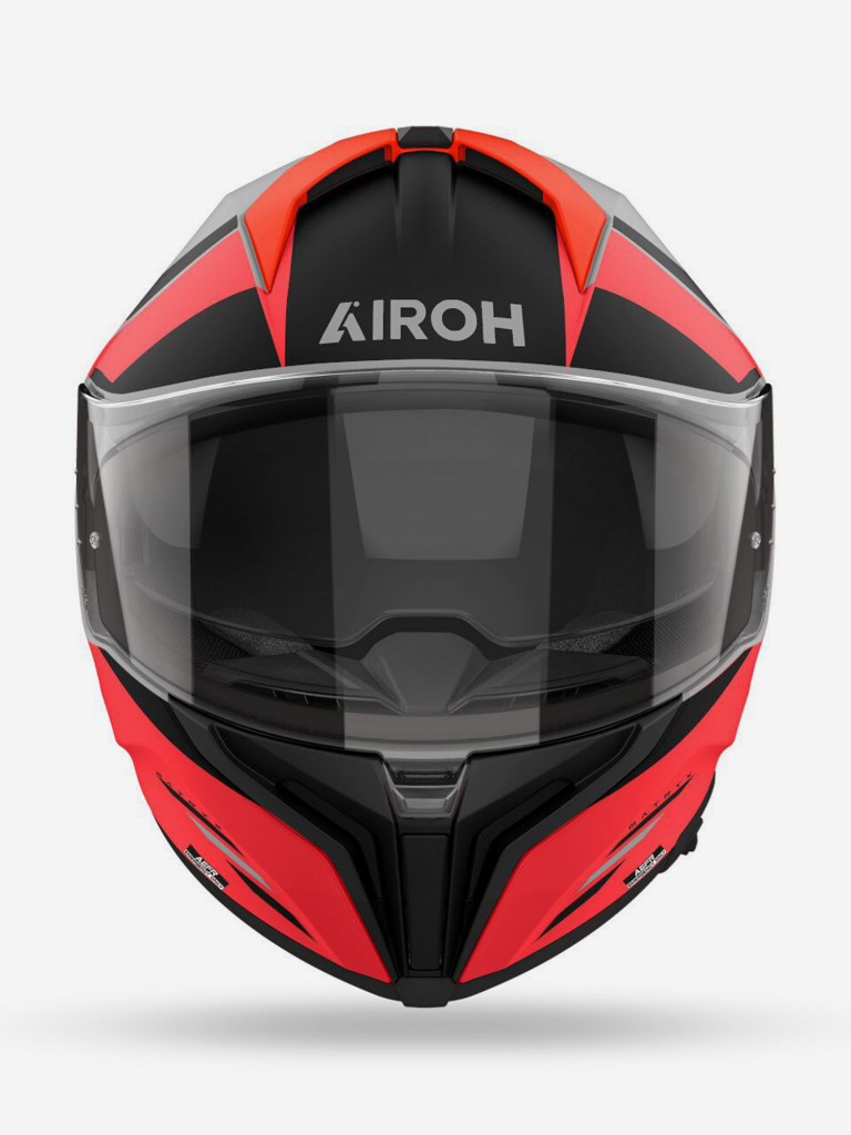 Мотошлем Интеграл Airoh MATRYX THRON Orange Matt