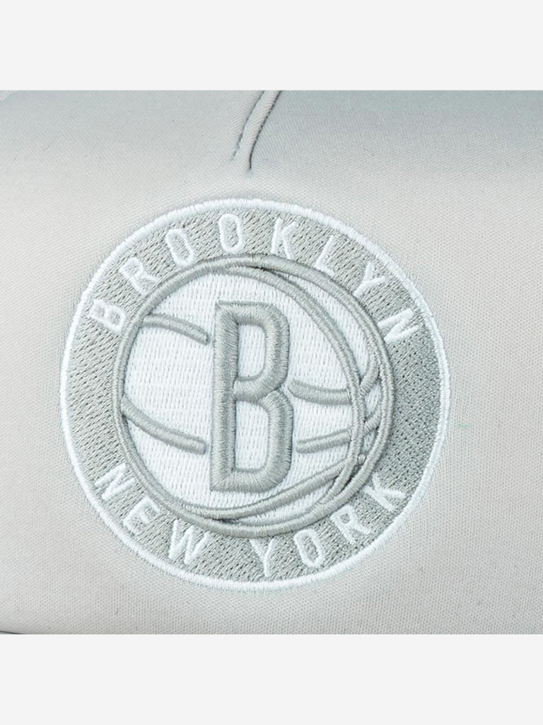 Бейсболка MITCHELL NESS 5HSSLD21131-BNEGREY Brooklyn Nets NBA