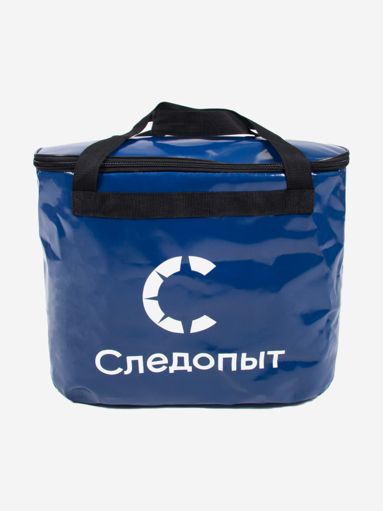 Сумка с крышкой Следопыт для рыбы, ПВХ, 50х24х40см, цвет синий.