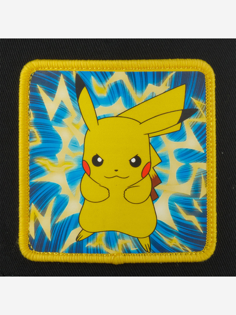 Бейсболка с сеточкой CAPSLAB CL/PKM5/1/CT/THU Pokemon Pikachu (черный)