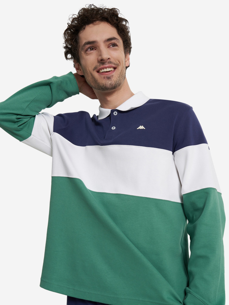 Поло с длинным рукавом мужское Robe di Kappa