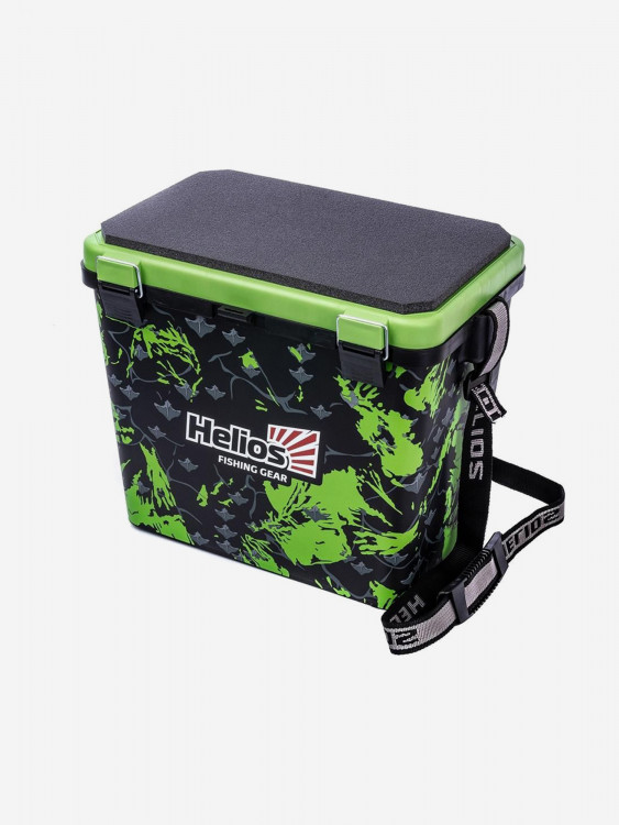 Ящик рыболовный зимний SHARK односекционный салатовый (HS-IB-19-SHG-1) Helios
