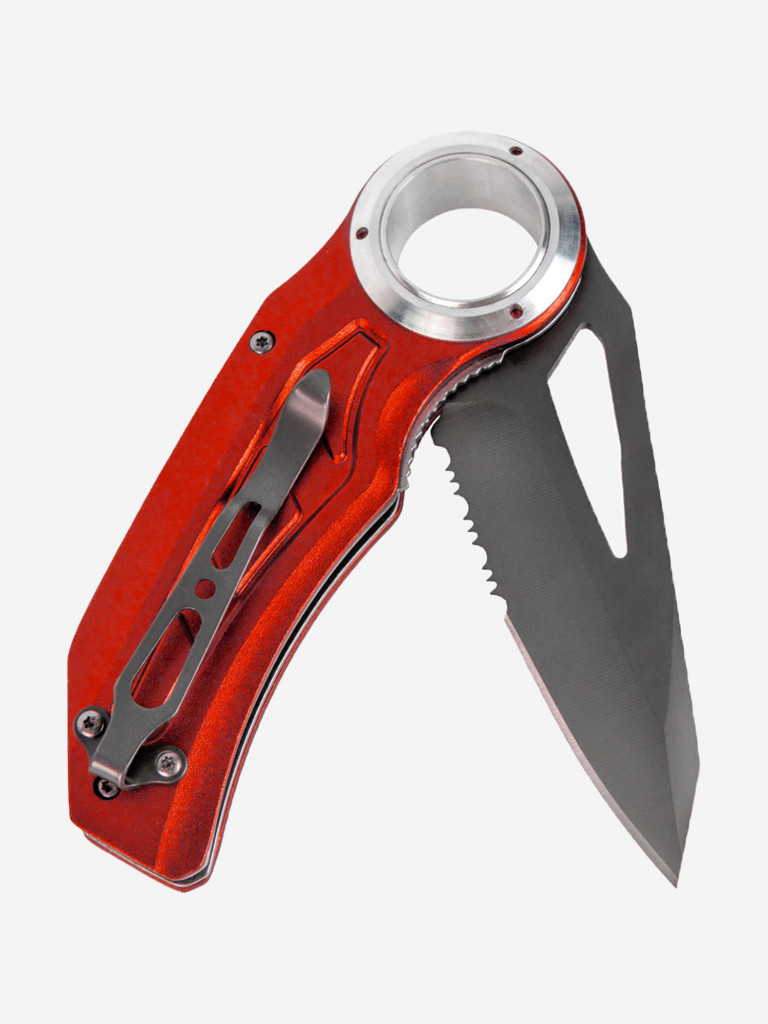 Нож "Стропорез". Цвет красный