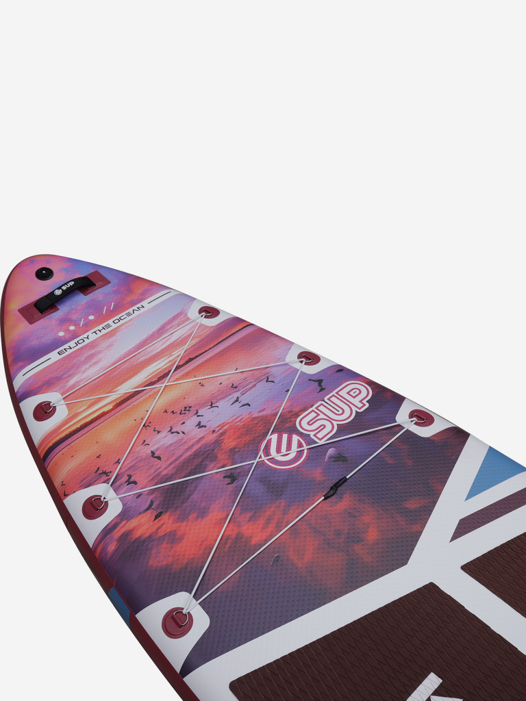 Надувной сапборд E-SUP Viva Magenta 11'6" (351×89×15 см), универсальный