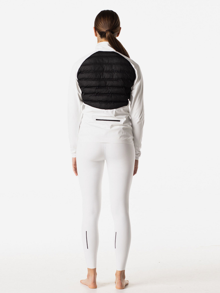 Лонгслив с пуховой вставкой женский UGLOW, белый