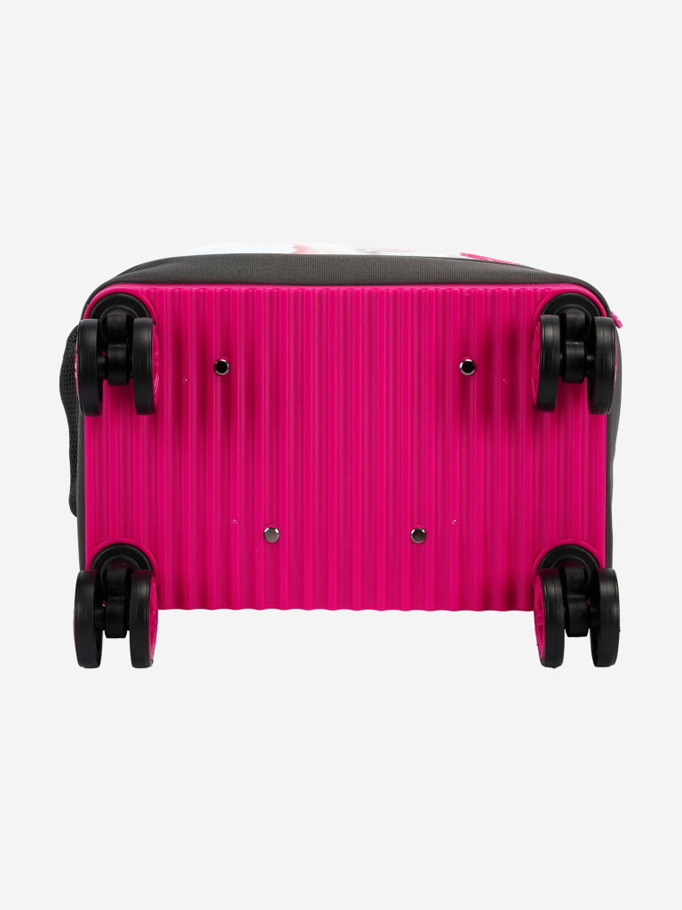 Чемодан детский BEYOND TIME D03 Девочка и щенок серый