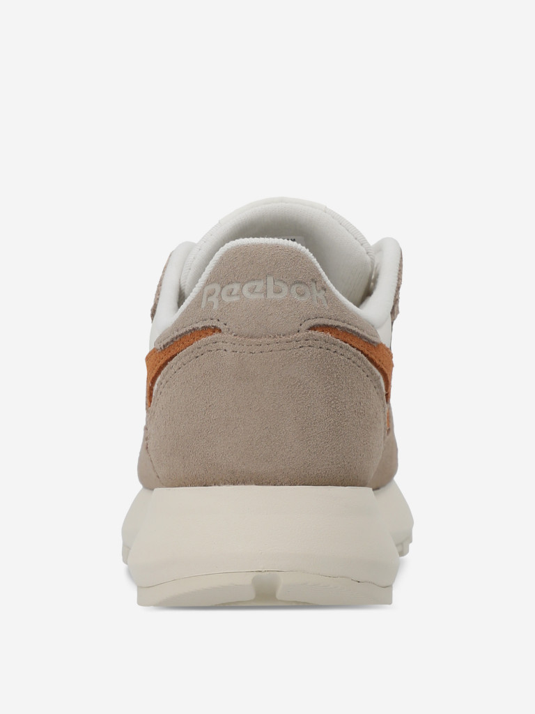 Кроссовки Reebok Classic Leather белый/серый цвет — купить за 11999 руб.,  отзывы в интернет-магазине Спортмастер