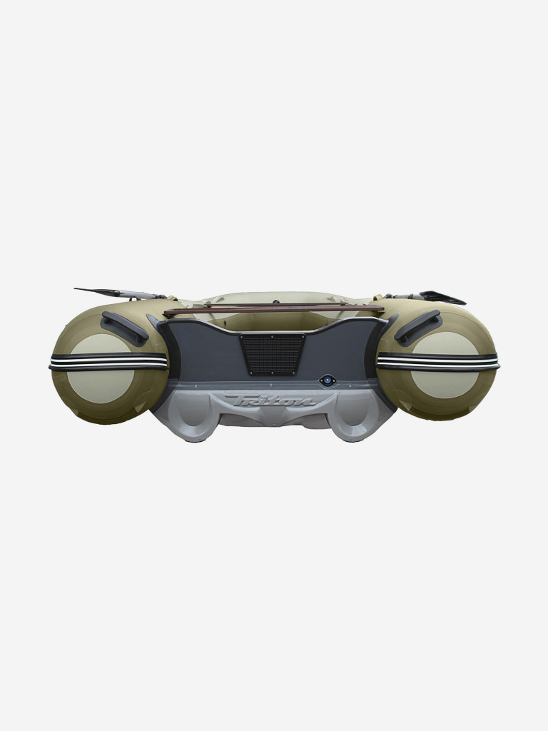 Лодка Reef Triton (Риф Тритон) 400 S-Max без фальшборта, хаки-оливковая