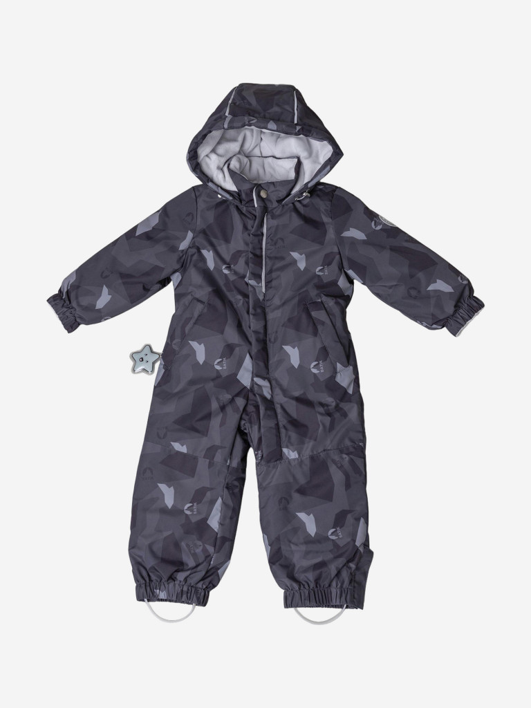 Кобинезон детский batik Брауни принт серый монохром