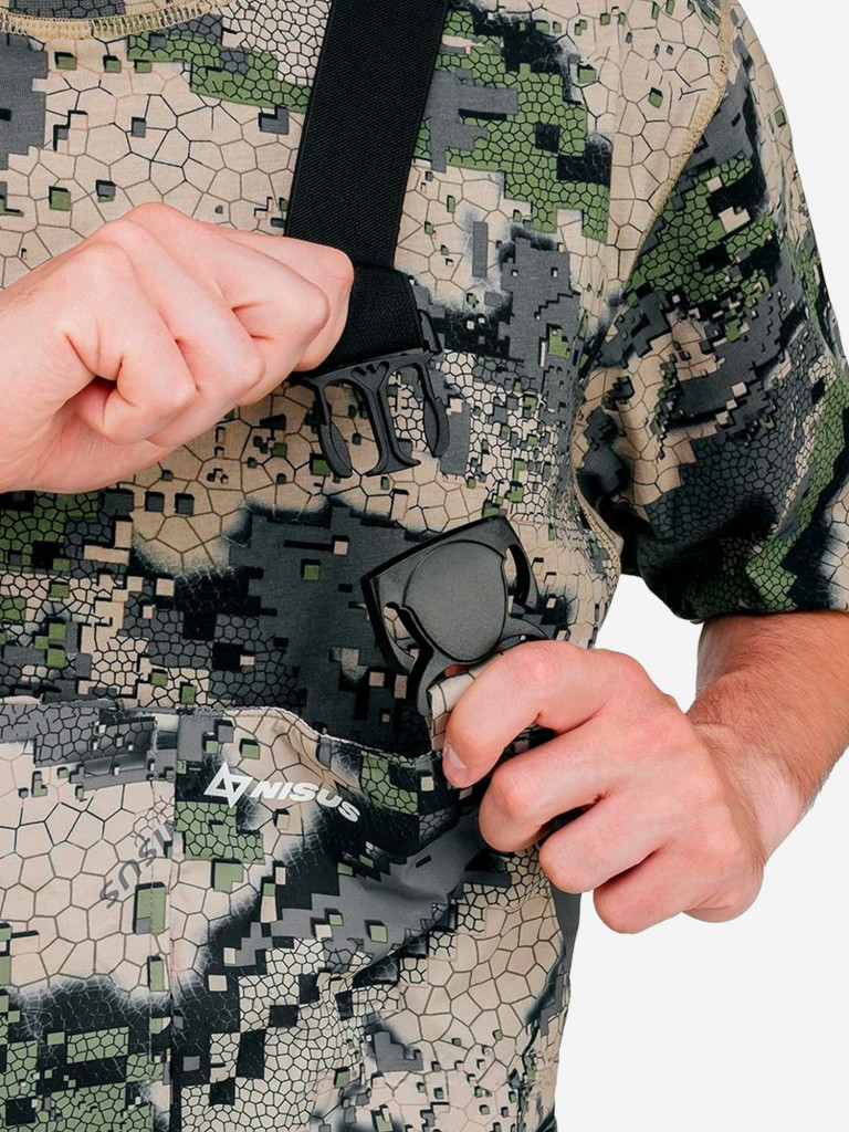 Костюм демисезонный Nisus Defender (куртка+полукомбинезон) для рыбалки и охоты