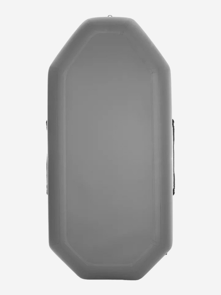 Лодка надувная для рыбалки Тонар Шкипер А260 надувное дно серый