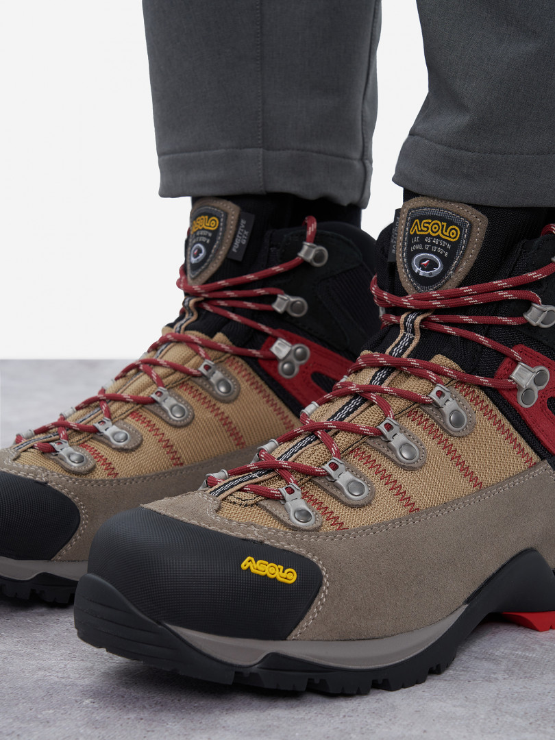 фото Ботинки мужские asolo fugitive gtx, бежевый