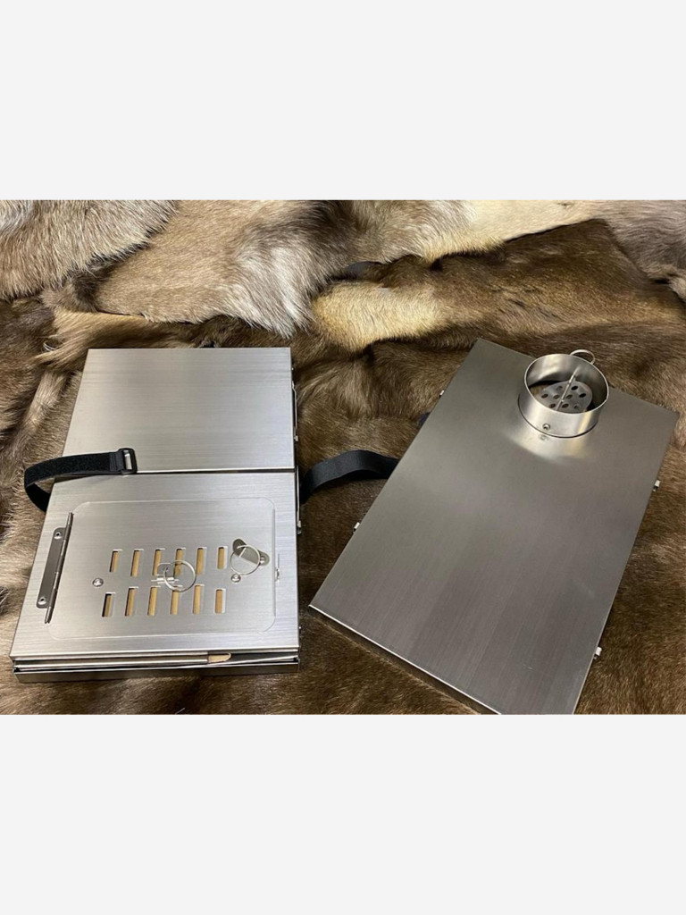 Складная туристическая печь Winnerwell Fastfold Plus Nested Pipe Large