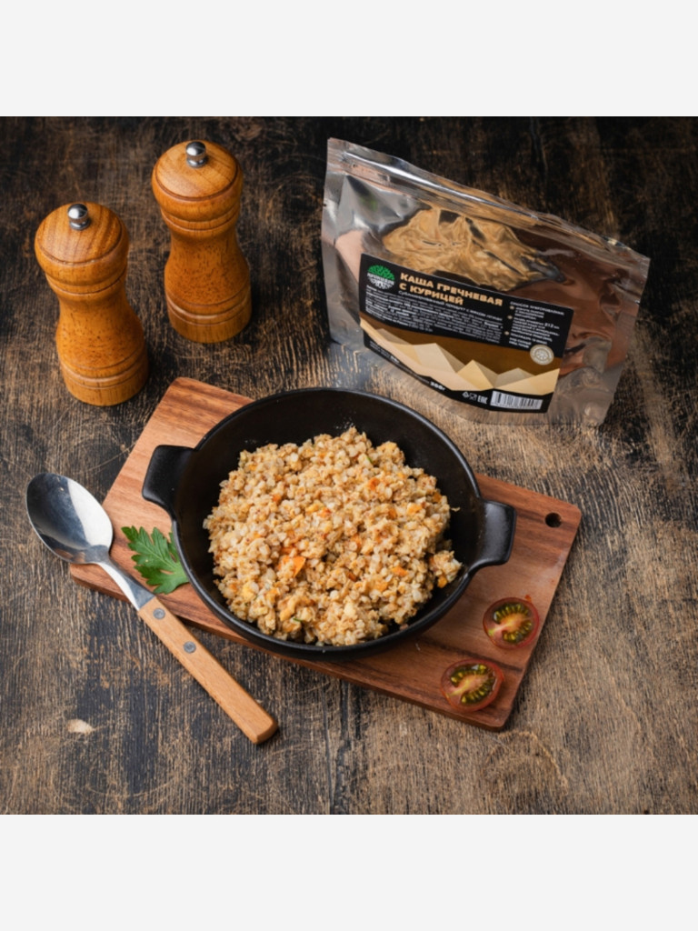 Сублимат Каша гречневая с курицей (Кронидов) 88гр. 4шт.