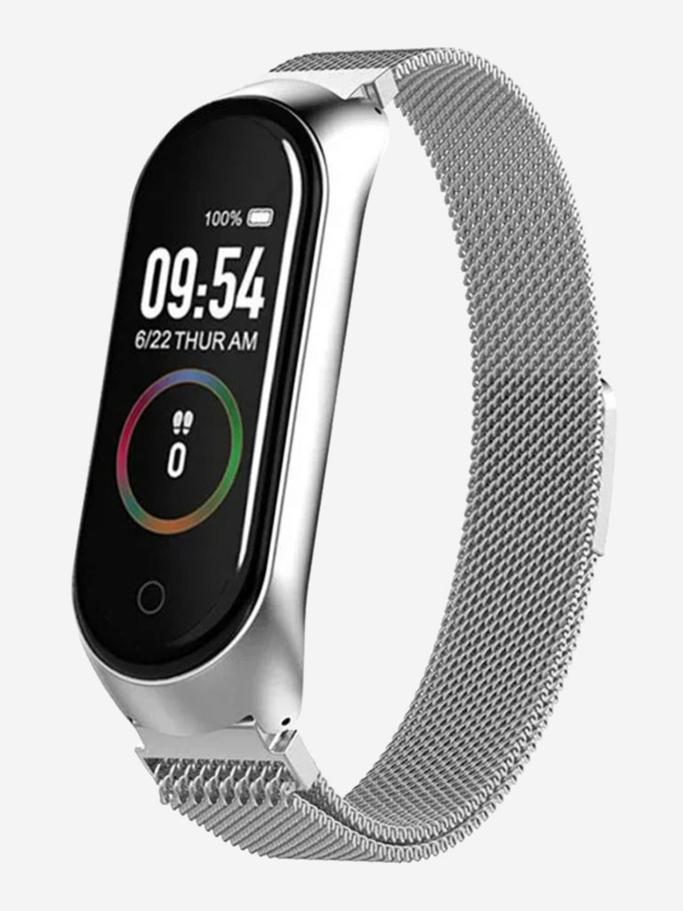 Смарт-часы BandRate Smart BRSM44TBSWB с календарем, секундомером, мониторингом сна