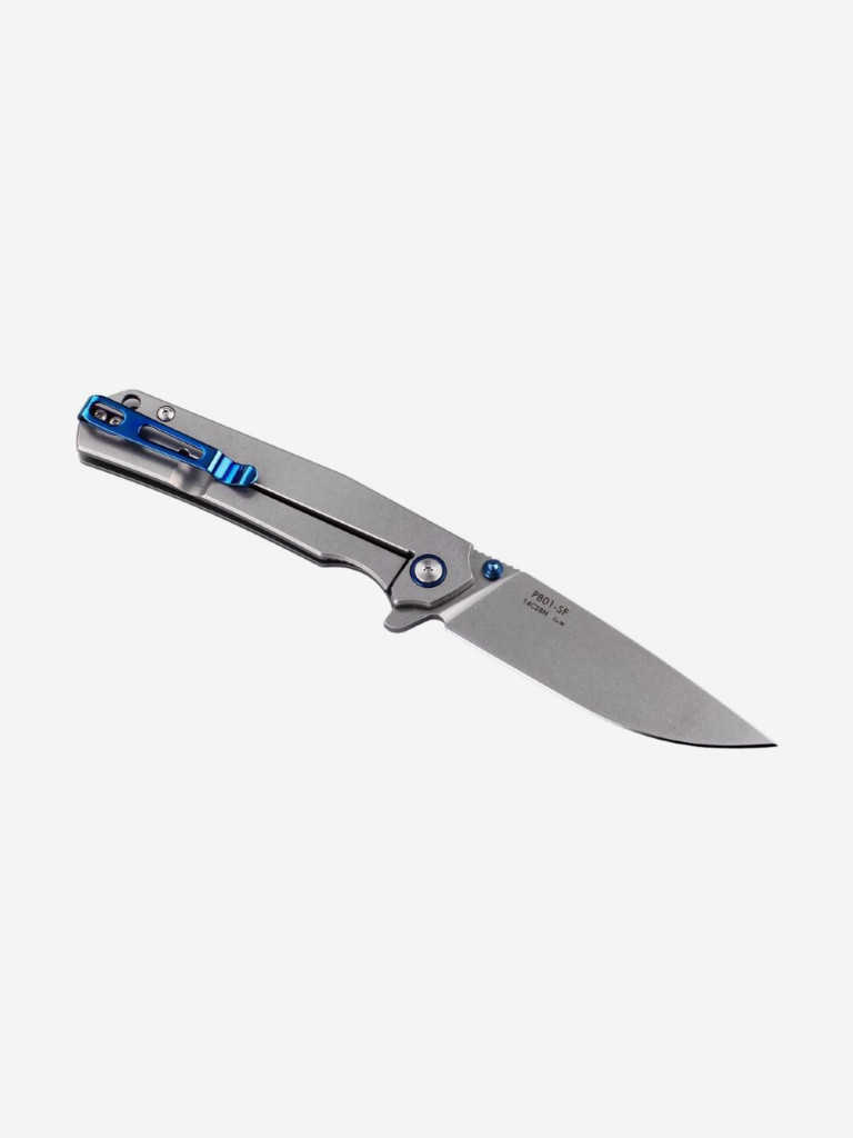 Нож Ruike P801 серебряно-синий, P801-SF