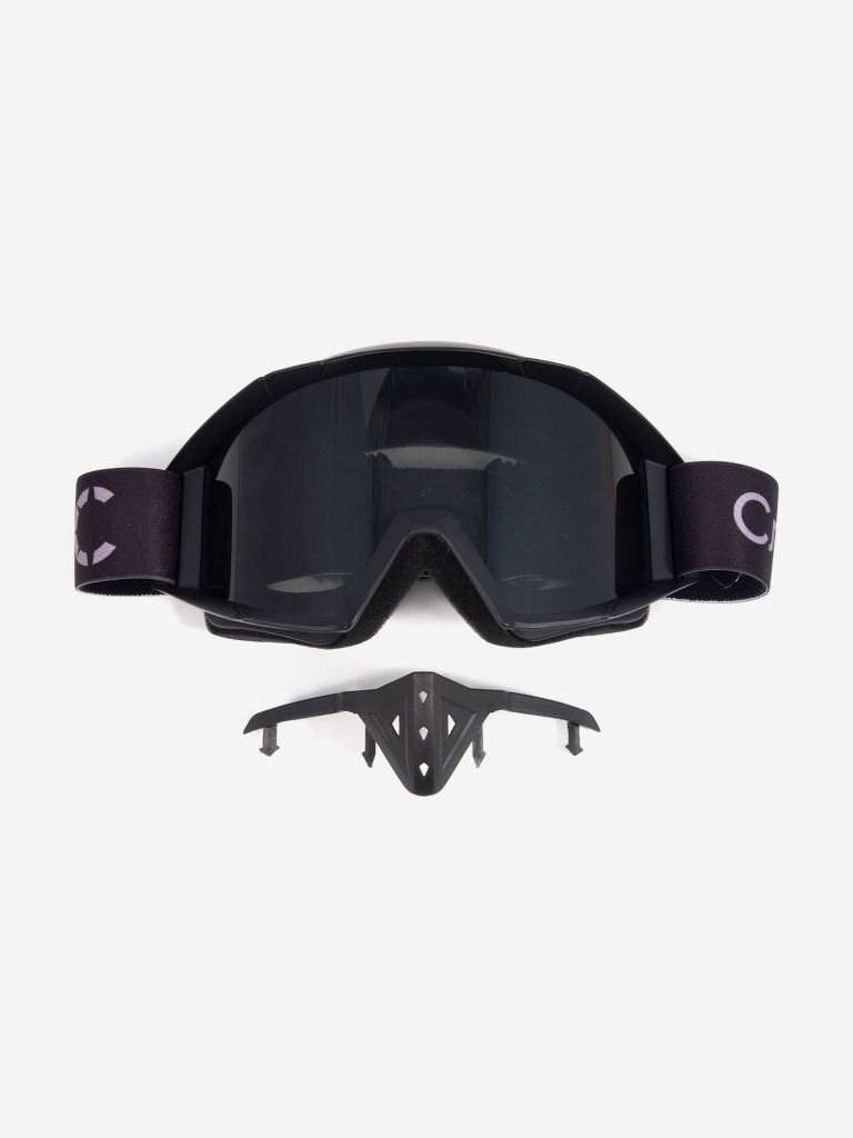 Маска мотоциклетная/снегоходная СЛЕДОПЫТ М10, линза grey