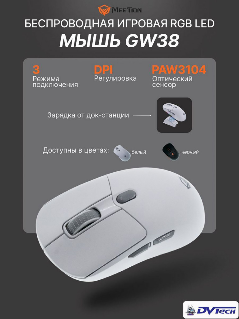 Игровая мышь MEETION GW38