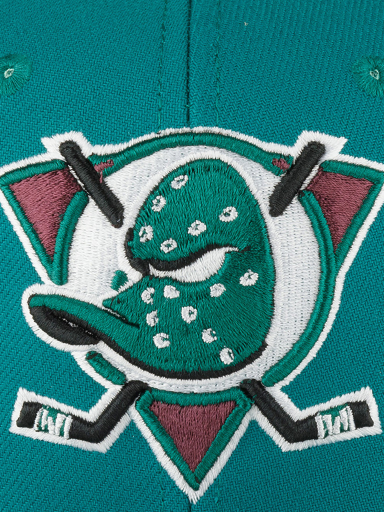 Бейсболка MITCHELL NESS HP8010-ADUTEAL Anaheim Ducks NHL (зеленый)