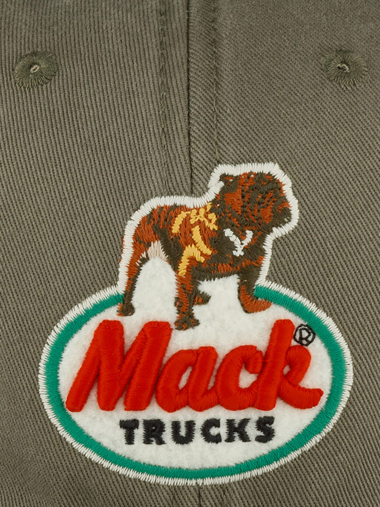 Бейсболка AMERICAN NEEDLE SMU702B-MACKT Mack Truck Hepcat (оливковый)
